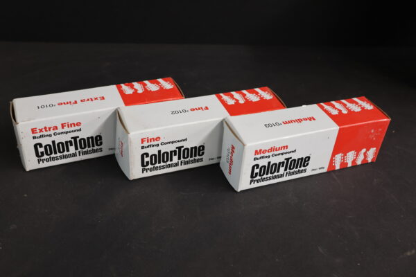 Set 3 StewMac Buffing Compounds