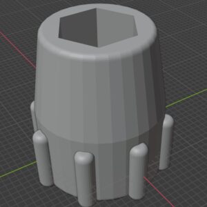 3D Printable Scaleable Nut Driver