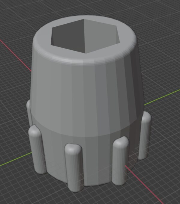 3D Printable Scaleable Nut Driver